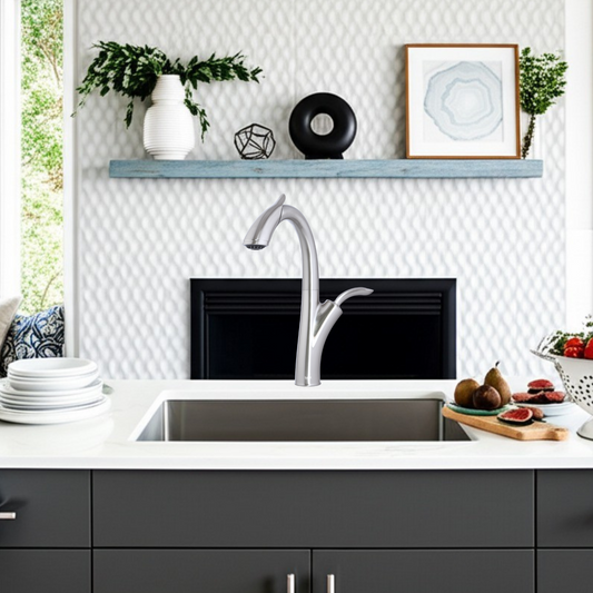 Misturador Monocomando Acciaio Ami