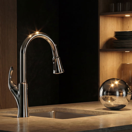 Misturador Monocomando Vivaqua Cristallo com entrada para filtro