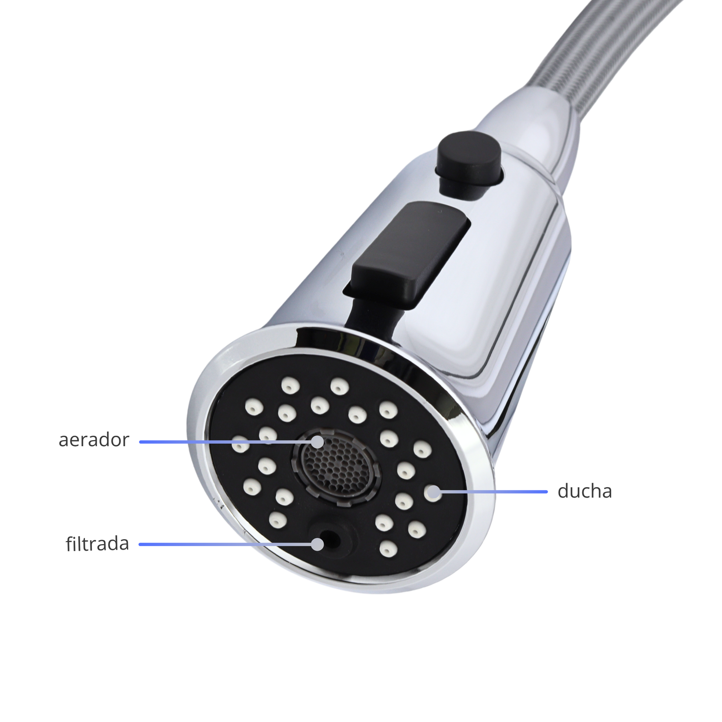 Misturador Monocomando Vivaqua Cristallo com entrada para filtro